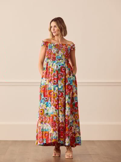 Whistles Blossom Tulips Bardot Dress