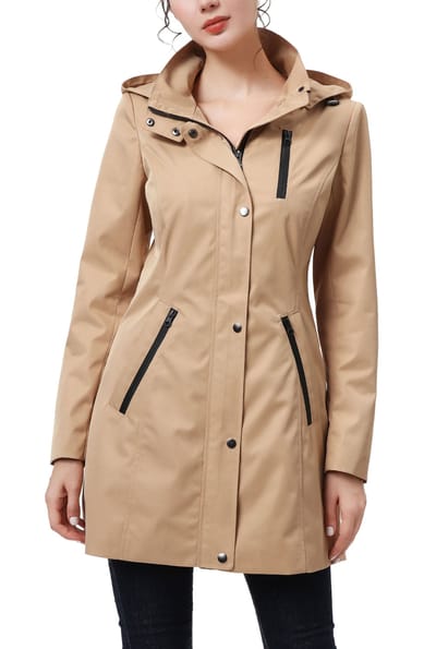 Kimi + Kai Kimi + Kai Women's "Molly" Waterproof Hooded Anorak Jacket