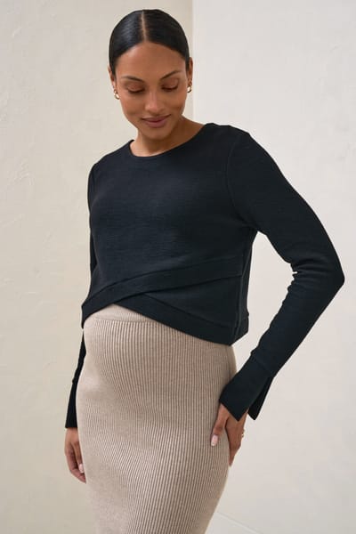 Bae the Label Cross Your Heart Crop Top