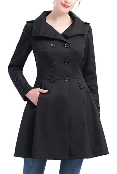 Kimi + Kai Kimi + Kai Women's "Ellie" Waterproof Trench Coat
