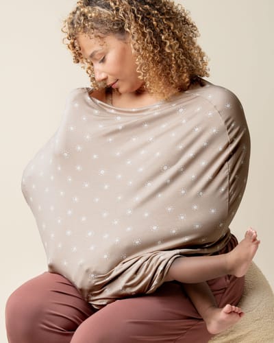 Kindred Bravely Bamboo Multi-Use Nursing Cover | Fawn Sunburst