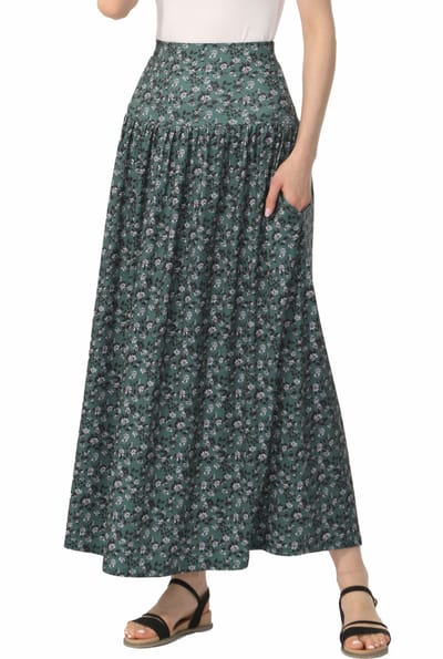 Kimi + Kai Kimi + Kai Women Tiered Maxi Skirt