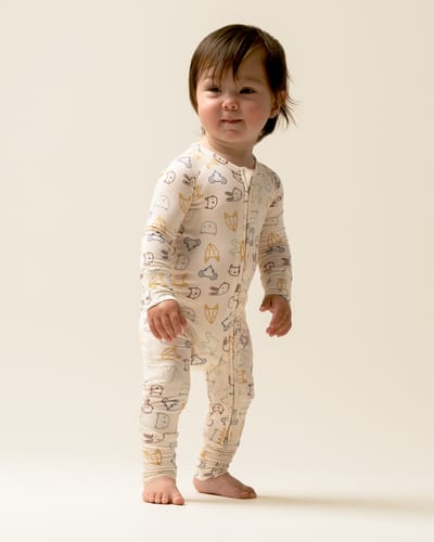 Kindred Bravely Bamboo Baby Pajama | Critter Crew