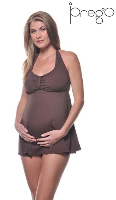 Special Addition CLEARANCE!  Maternity Swimsuit in Halter Styling