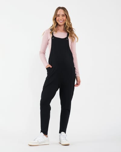 Ripe Maternity Perrie Playsuit Black
