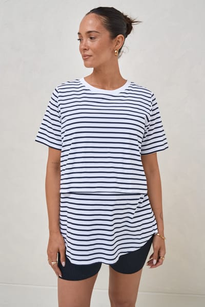 Bae the Label Me And You Nursing Tee - Stripe