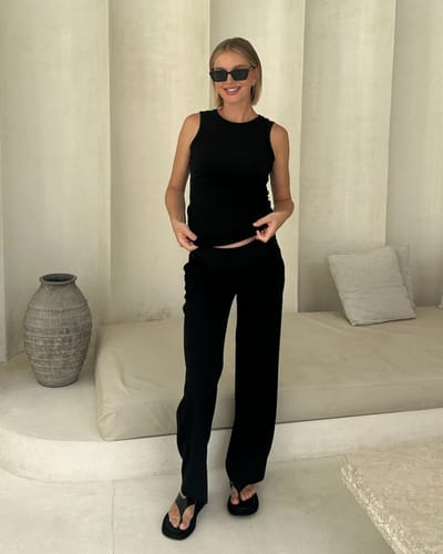 Soon Maternity Classic Overbelly Straight Pants