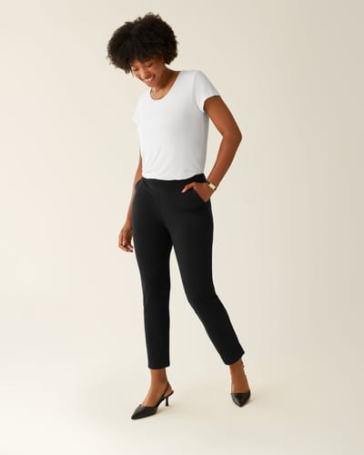 Kindred Bravely Postpartum Ponte Straight Leg Pant