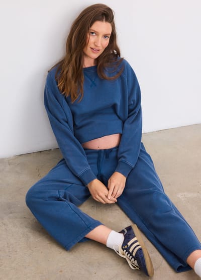 HATCH The Romy Darted Sweatpant