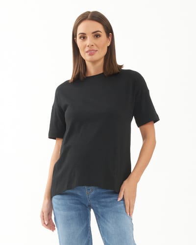 Ripe Maternity Claud Tee  Black