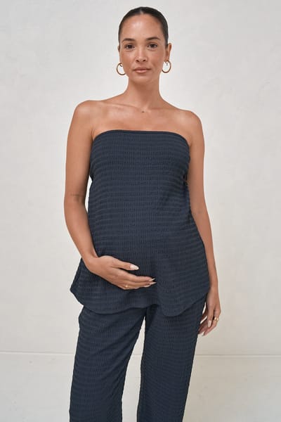 Bae the Label Mood  Shift Strapless Top - Slate