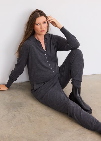 HATCH Collection The Soft Knit Crosby Jumpsuit