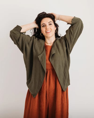 For The Creators The Stella Jacket - Khaki Green