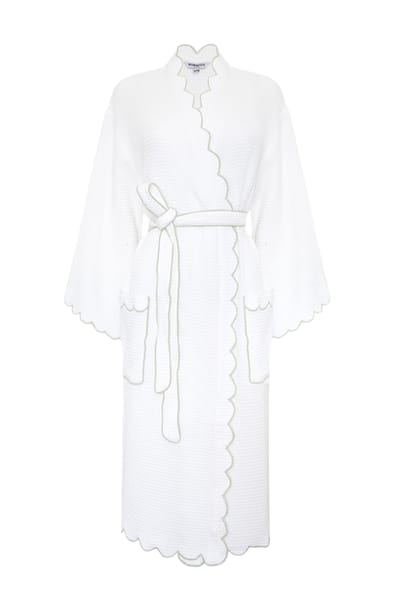 For The Creators Sage Arabella Scallop Maternity Robe