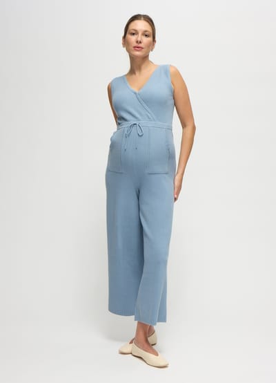 Ingrid+Isabel The Wide Leg Sweater Maternity and Nursing Jumpsuit