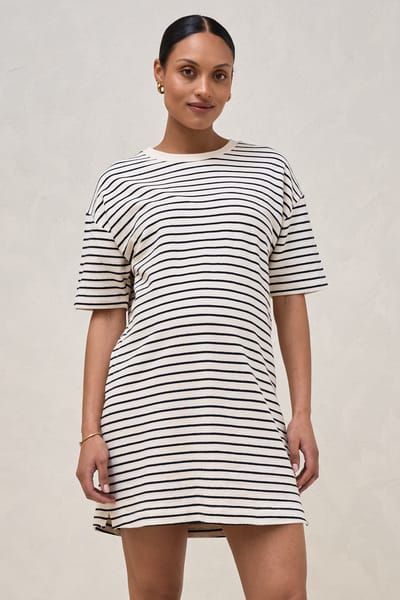 Bae the Label Whats Next Nursing Dress - Stripe
