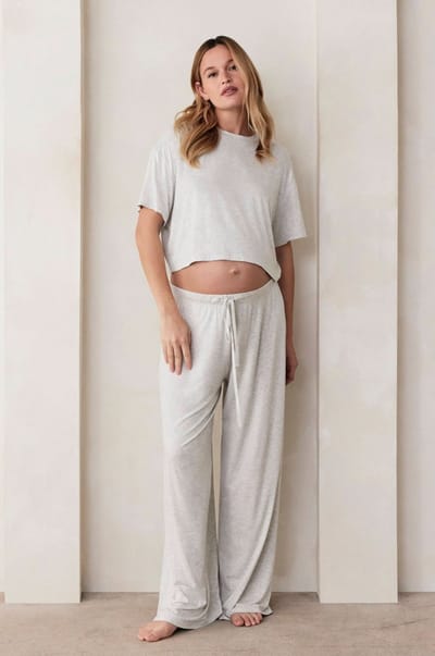 BUMPSUIT The Cotton Cloud Crop Tee