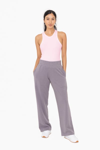 MonoB Gray Fleece Lined Lounge Pants