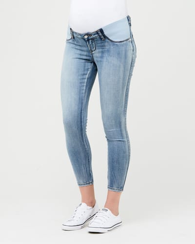 Ripe Maternity Isla Ankle Grazer Pale Blue