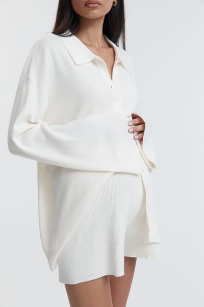 Legoe Heritage LS Button Down Collar Top