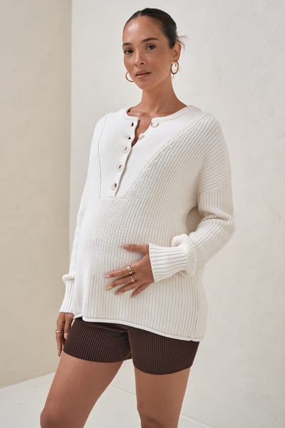 Bae the Label Bound To Be Button Sweater