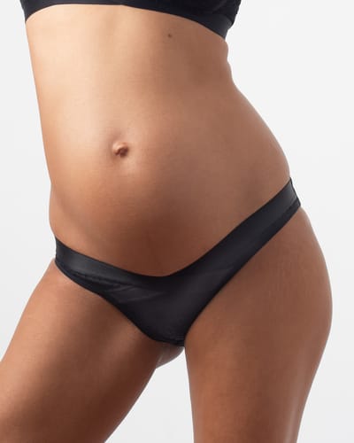 Ripe Maternity Hotmilk Warrior Bikini Brief Black