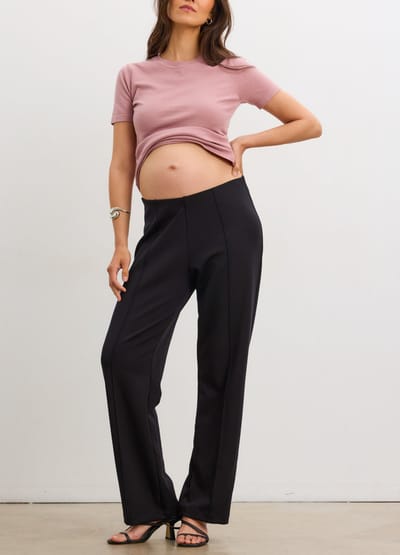 HATCH The Seamed Stretch Straight-Leg Work Pant