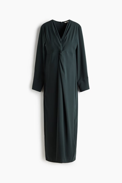 H&M MAMA Draped Dress