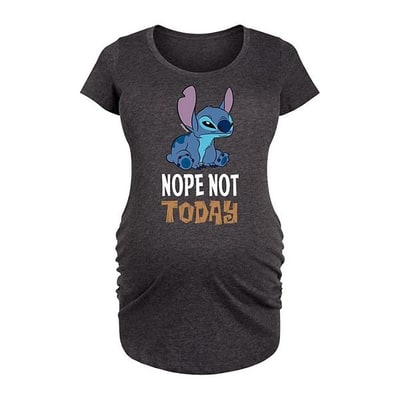 Kohl's Disney's Lilo & Stitch Maternity Nope Not Today Graphic Tee