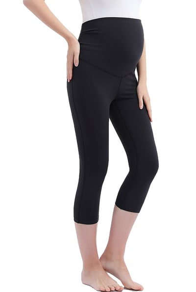 Kimi + Kai Kimi + Kai Maternity "Esi" Daily Essential Leggings (18.5" Inseam)