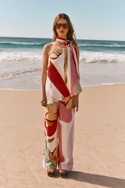 SABO Gabriela Pants - Estivo Abstract