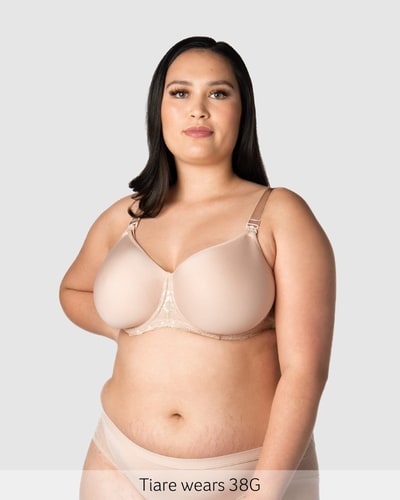 Hotmilk Lingerie Obsession T-Shirt Nursing Bra - Cashmere