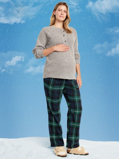 Old Navy Maternity Plaid Flannel Pajama Pants