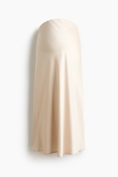H&M MAMA Satin Slip Skirt