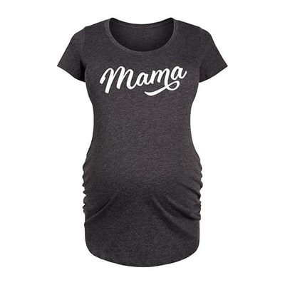 Kohl's Maternity Script Mama Graphic Tee