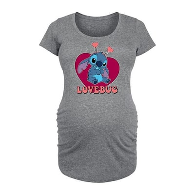 Kohl's Disney's Lilo & Stitch Maternity Lovebug Graphic Tee