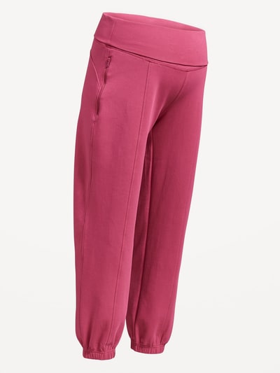 Old Navy Maternity Dynamic Fleece Rollover Waist Joggers