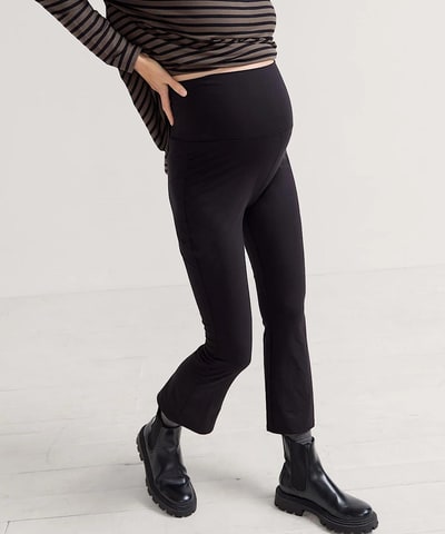 Bump City HATCH: The Bodyflex Crop Perfect Pant