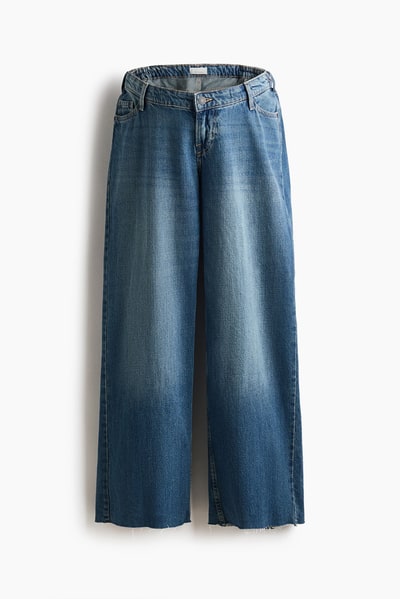 H&M MAMA Wide Low Jeans
