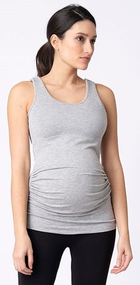 Special Addition Aniza Maternity & Nursing Tank in Grey or Navy