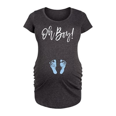 Kohl's Maternity Oh Boy Graphic Tee