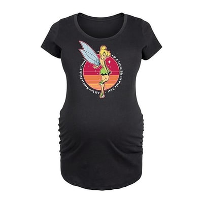 Kohl's Disney's Peter Pan Maternity Faith Trust Pixie Dust Graphic Tee