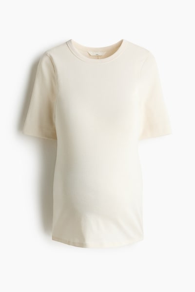 H&M MAMA Fitted T-Shirt