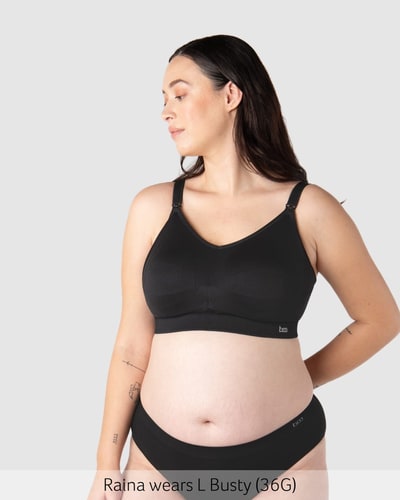 Hotmilk Lingerie My Everyday FlexFit Nursing Bra - Black Busty