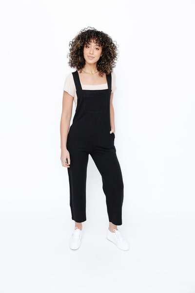 Smash + Tess Mia Romperalls in Midnight Black