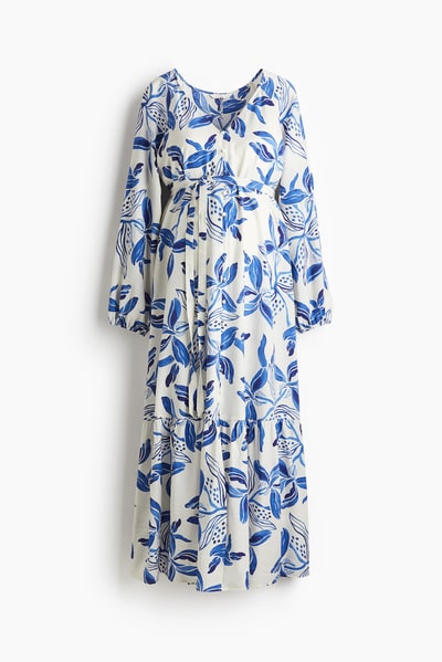 H&M MAMA Before & After Tie-belt Dress