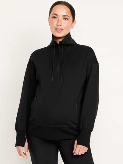 Old Navy Maternity Dynamic Fleece Half Zip