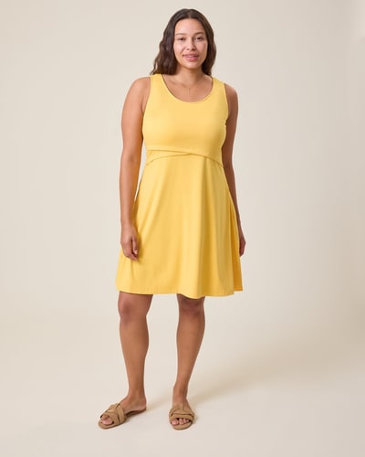 Kindred Bravely Penelope Crossover Nursing Dress | Citrus