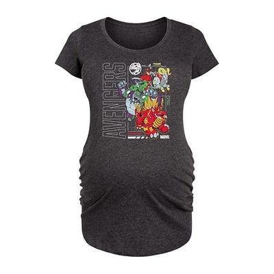 Kohl's Maternity Marvel Avengers Mech Schematic Graphic Tee