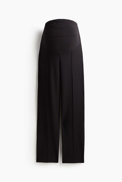 H&M MAMA Crease-Front Pants